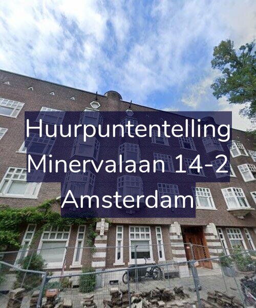 Foto gevel Huurpuntentelling voor Minervalaan 14-2, Amsterdam