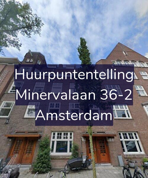 Foto gevel Huurpuntentelling voor Minervalaan 36-2, Amsterdam
