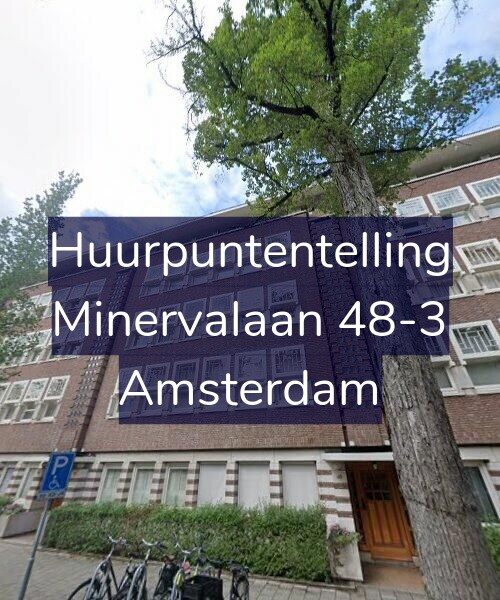 Foto gevel Huurpuntentelling voor Minervalaan 48-3, Amsterdam