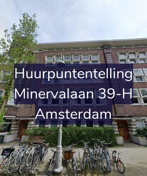 Foto gevel Huurpuntentelling voor Minervalaan 39-H, Amsterdam