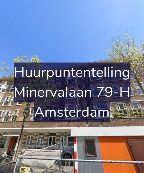 Foto gevel Huurpuntentelling voor Minervalaan 79-H, Amsterdam