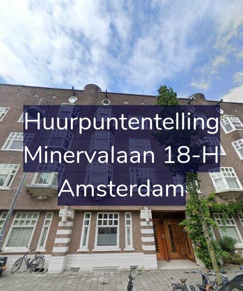 Foto gevel Huurpuntentelling voor Minervalaan 18-H, Amsterdam