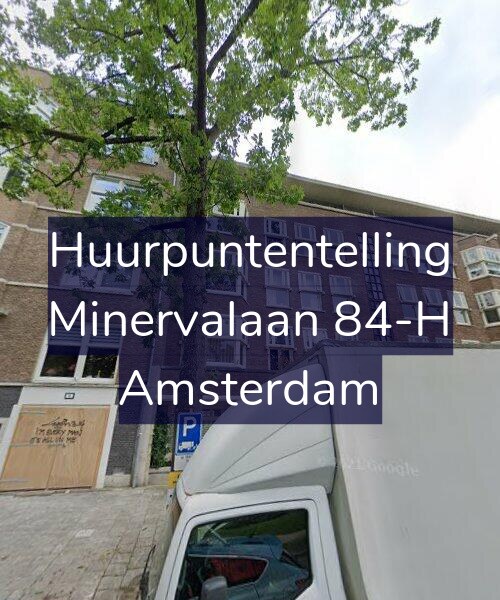 Foto gevel Huurpuntentelling voor Minervalaan 84-H, Amsterdam