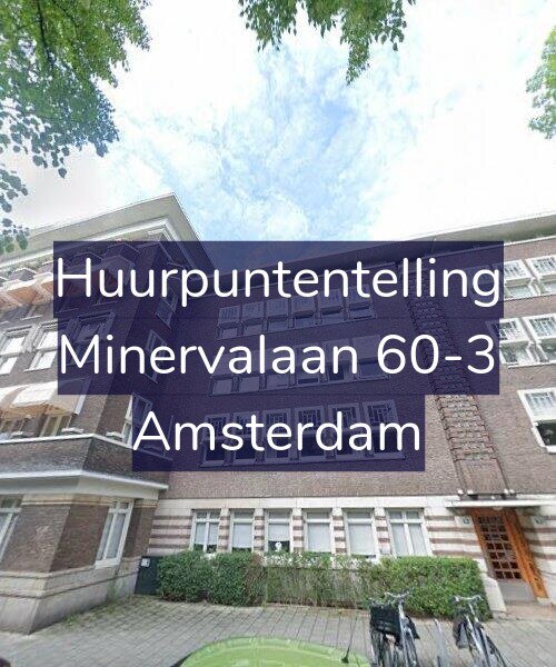 Foto gevel Huurpuntentelling voor Minervalaan 60-3, Amsterdam