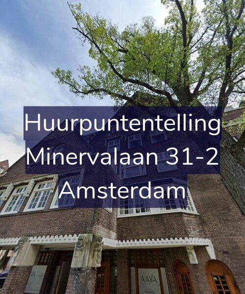 Foto gevel Huurpuntentelling voor Minervalaan 31-2, Amsterdam