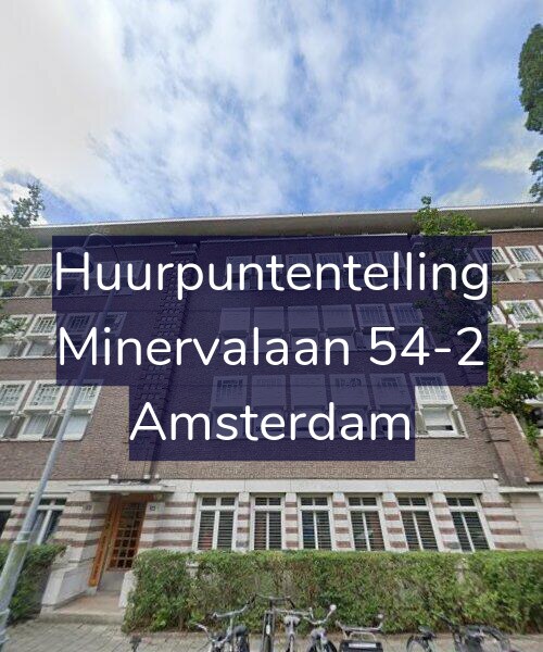 Foto gevel Huurpuntentelling voor Minervalaan 54-2, Amsterdam