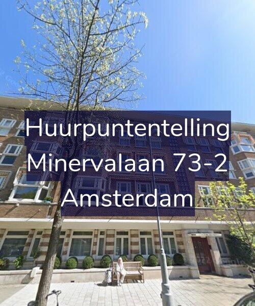 Foto gevel Huurpuntentelling voor Minervalaan 73-2, Amsterdam