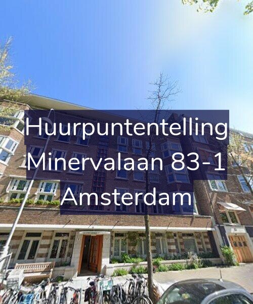 Foto gevel Huurpuntentelling voor Minervalaan 83-1, Amsterdam