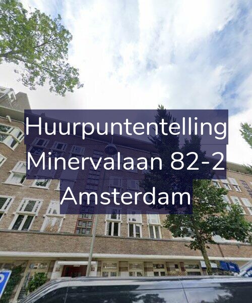Foto gevel Huurpuntentelling voor Minervalaan 82-2, Amsterdam