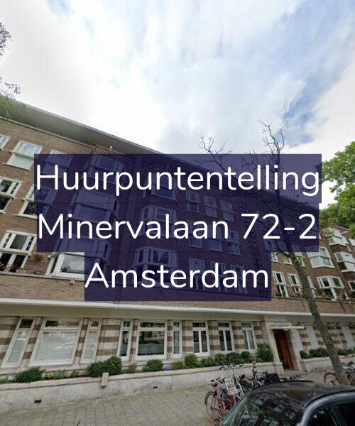 Foto gevel Huurpuntentelling voor Minervalaan 72-2, Amsterdam