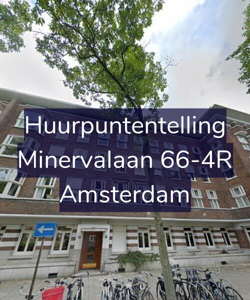 Foto gevel Huurpuntentelling voor Minervalaan 66-4R, Amsterdam