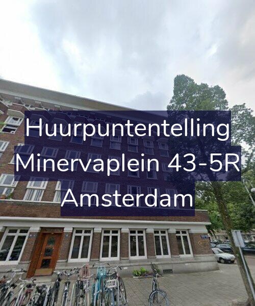 Foto gevel Huurpuntentelling voor Minervaplein 43-5R, Amsterdam