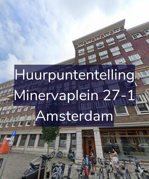 Foto gevel Huurpuntentelling voor Minervaplein 27-1, Amsterdam