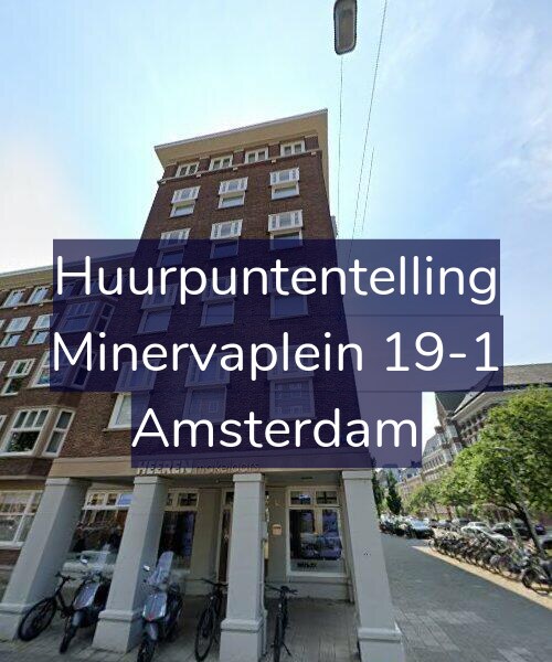 Foto gevel Huurpuntentelling voor Minervaplein 19-1, Amsterdam