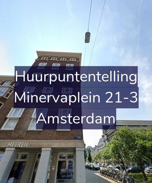 Foto gevel Huurpuntentelling voor Minervaplein 21-3, Amsterdam