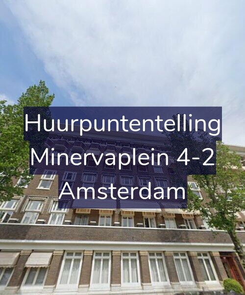 Foto gevel Huurpuntentelling voor Minervaplein 4-2, Amsterdam