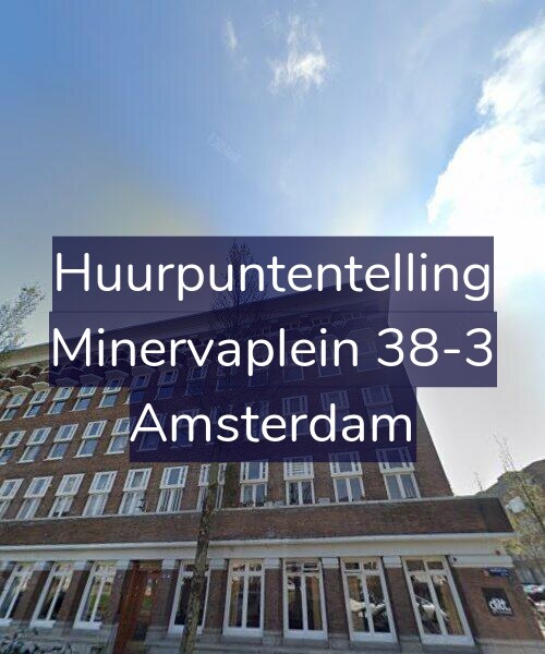 Foto gevel Huurpuntentelling voor Minervaplein 38-3, Amsterdam