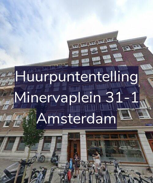 Foto gevel Huurpuntentelling voor Minervaplein 31-1, Amsterdam