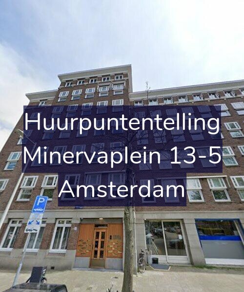 Foto gevel Huurpuntentelling voor Minervaplein 13-5, Amsterdam