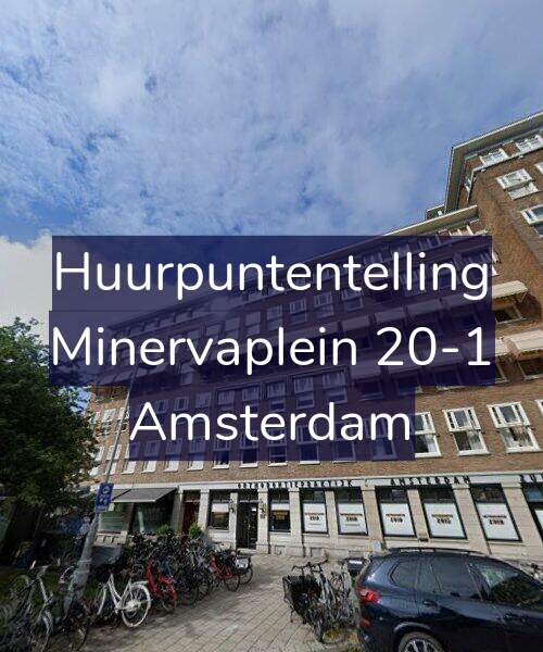 Foto gevel Huurpuntentelling voor Minervaplein 20-1, Amsterdam