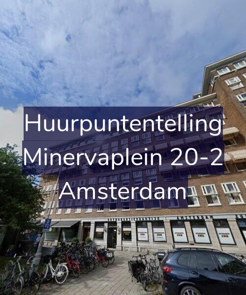 Foto gevel Huurpuntentelling voor Minervaplein 20-2, Amsterdam