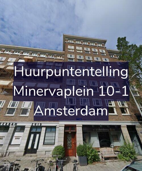 Foto gevel Huurpuntentelling voor Minervaplein 10-1, Amsterdam