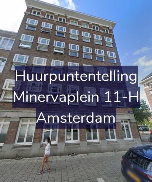 Foto gevel Huurpuntentelling voor Minervaplein 11-H, Amsterdam