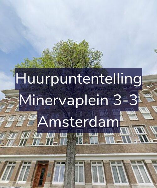 Foto gevel Huurpuntentelling voor Minervaplein 3-3, Amsterdam