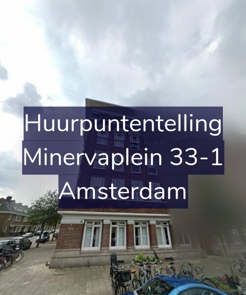 Foto gevel Huurpuntentelling voor Minervaplein 33-1, Amsterdam