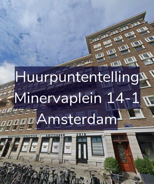 Foto gevel Huurpuntentelling voor Minervaplein 14-1, Amsterdam