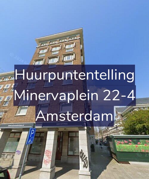 Foto gevel Huurpuntentelling voor Minervaplein 22-4, Amsterdam