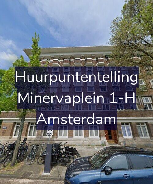 Foto gevel Huurpuntentelling voor Minervaplein 1-H, Amsterdam