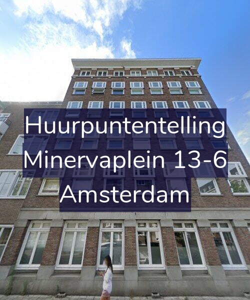 Foto gevel Huurpuntentelling voor Minervaplein 13-6, Amsterdam