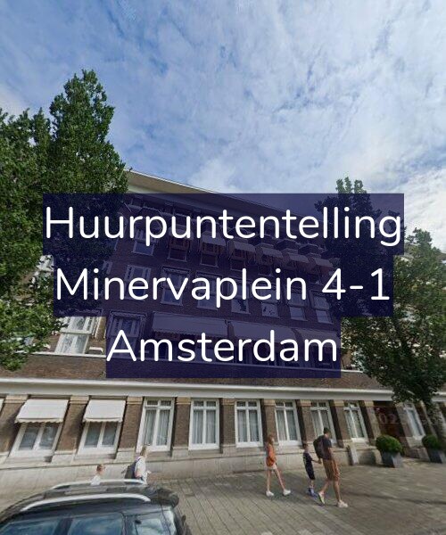 Foto gevel Huurpuntentelling voor Minervaplein 4-1, Amsterdam