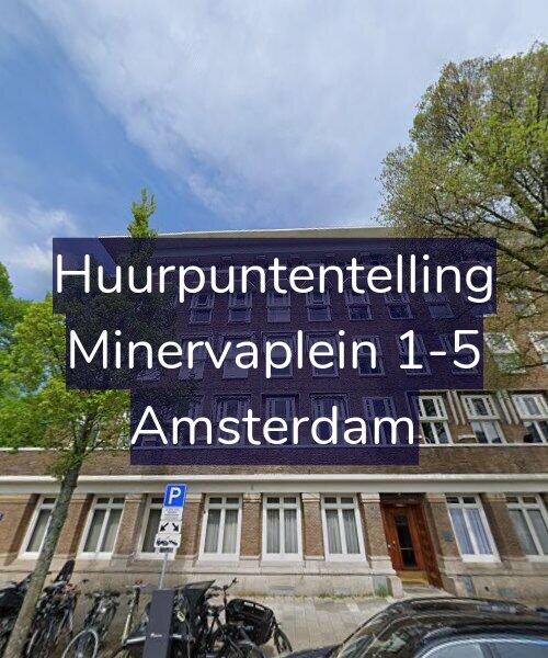 Foto gevel Huurpuntentelling voor Minervaplein 1-5, Amsterdam