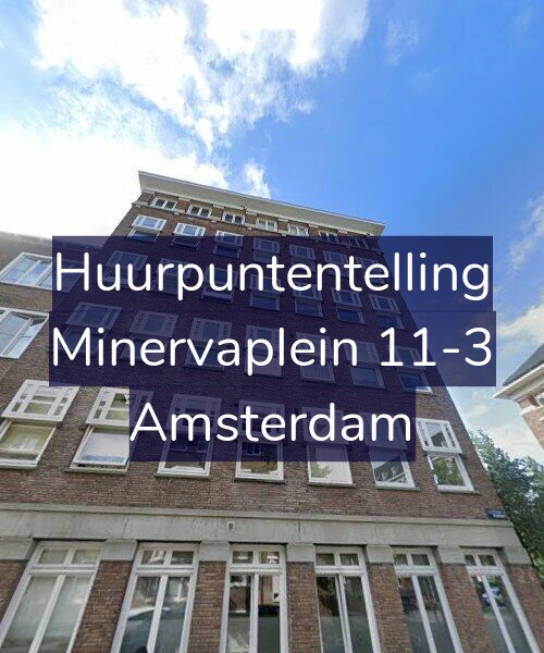Foto gevel Huurpuntentelling voor Minervaplein 11-3, Amsterdam
