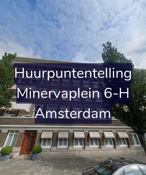 Foto gevel Huurpuntentelling voor Minervaplein 6-H, Amsterdam