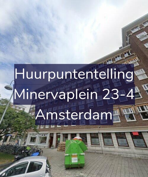 Foto gevel Huurpuntentelling voor Minervaplein 23-4, Amsterdam