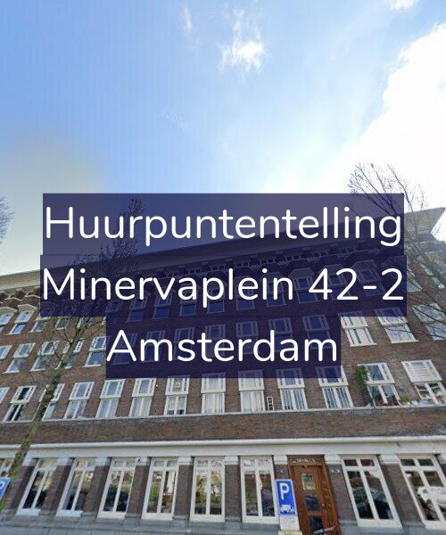 Foto gevel Huurpuntentelling voor Minervaplein 42-2, Amsterdam