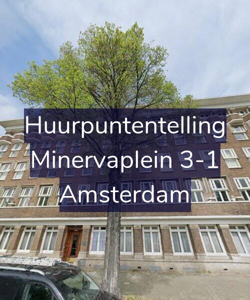 Foto gevel Huurpuntentelling voor Minervaplein 3-1, Amsterdam