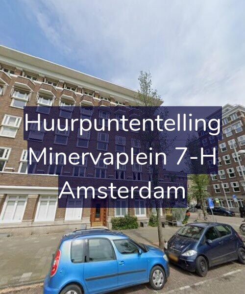 Foto gevel Huurpuntentelling voor Minervaplein 7-H, Amsterdam