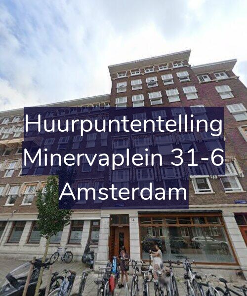 Foto gevel Huurpuntentelling voor Minervaplein 31-6, Amsterdam
