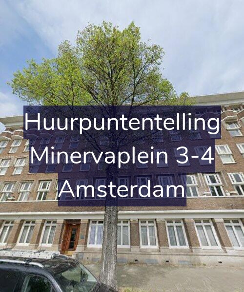Foto gevel Huurpuntentelling voor Minervaplein 3-4, Amsterdam
