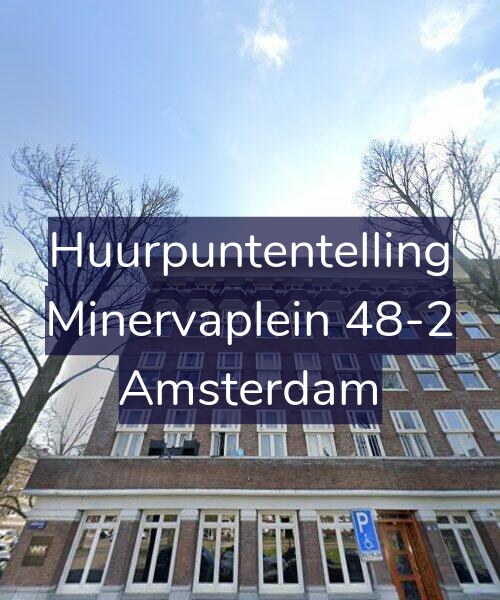 Foto gevel Huurpuntentelling voor Minervaplein 48-2, Amsterdam