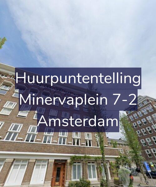 Foto gevel Huurpuntentelling voor Minervaplein 7-2, Amsterdam