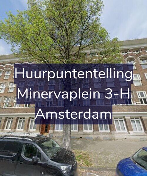 Foto gevel Huurpuntentelling voor Minervaplein 3-H, Amsterdam