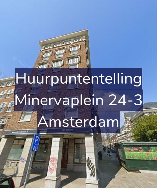 Foto gevel Huurpuntentelling voor Minervaplein 24-3, Amsterdam