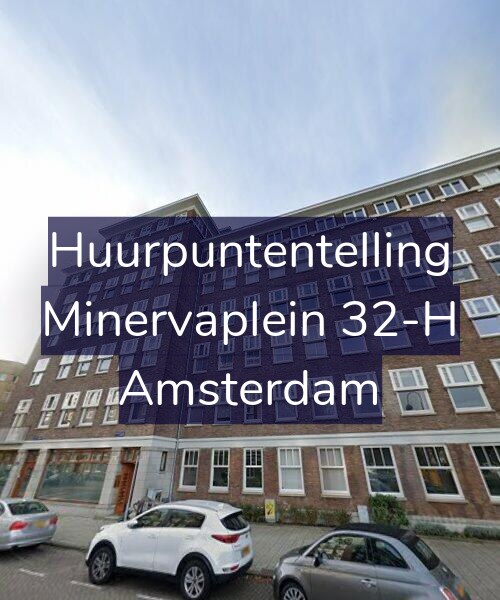 Foto gevel Huurpuntentelling voor Minervaplein 32-H, Amsterdam