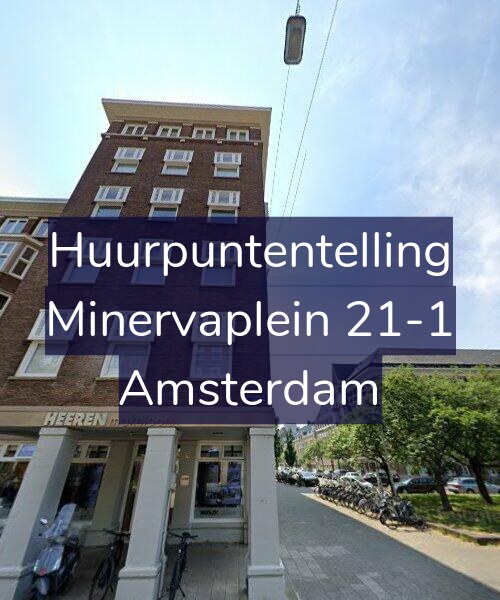 Foto gevel Huurpuntentelling voor Minervaplein 21-1, Amsterdam
