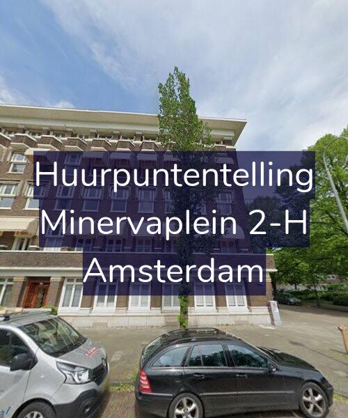 Foto gevel Huurpuntentelling voor Minervaplein 2-H, Amsterdam